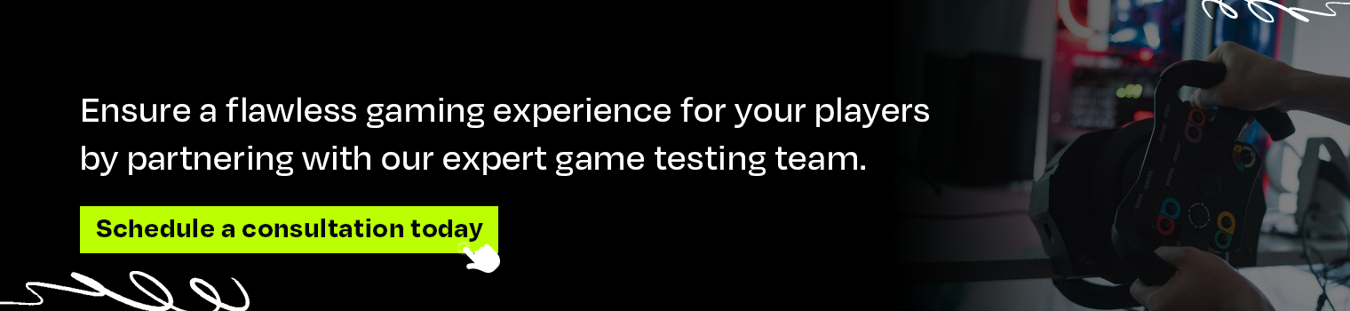 Major Stages of Game Testing CTA 1